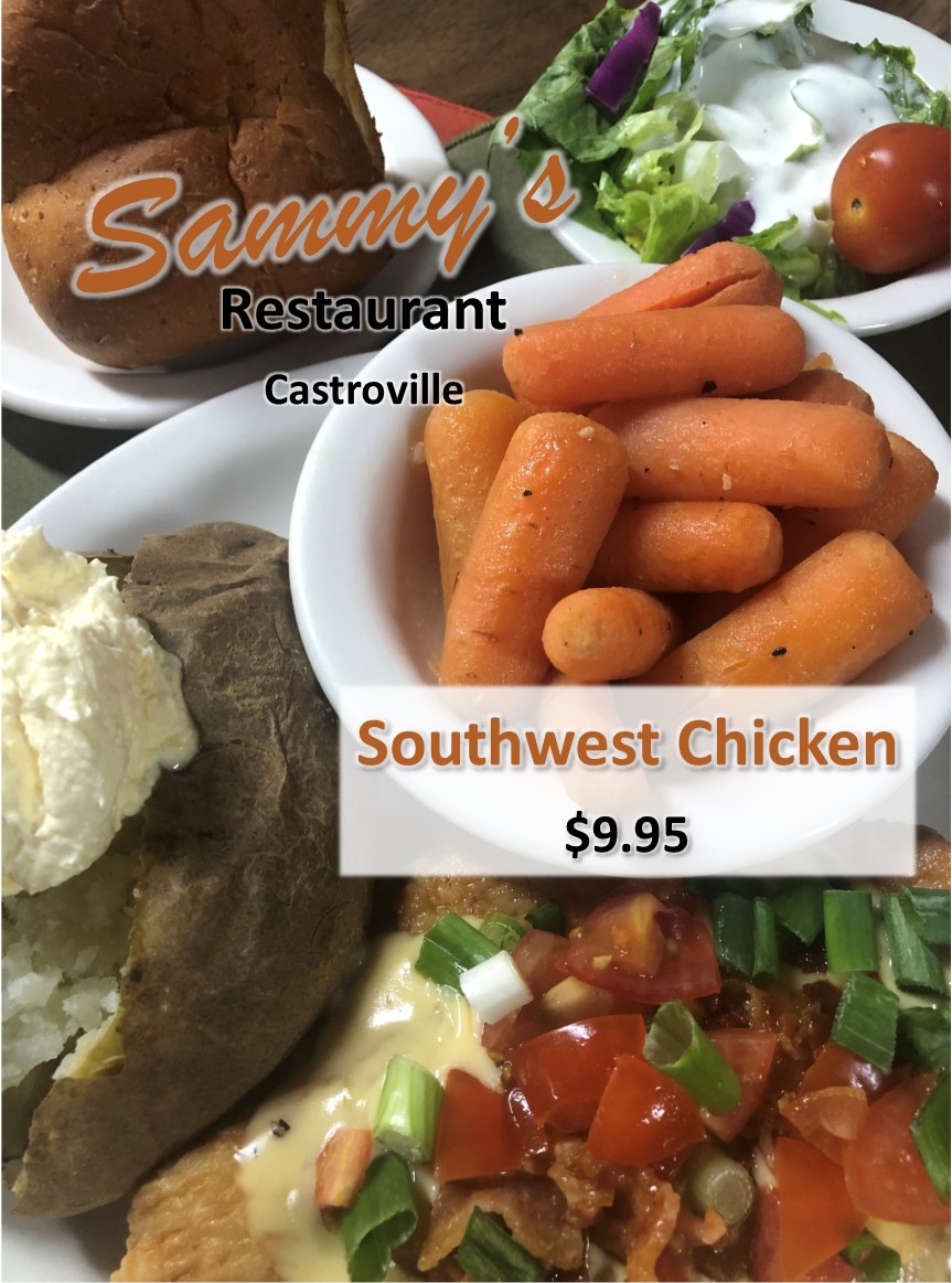 Sammy’s Daily Special – Southwest Chicken – Sammy's Restaurant